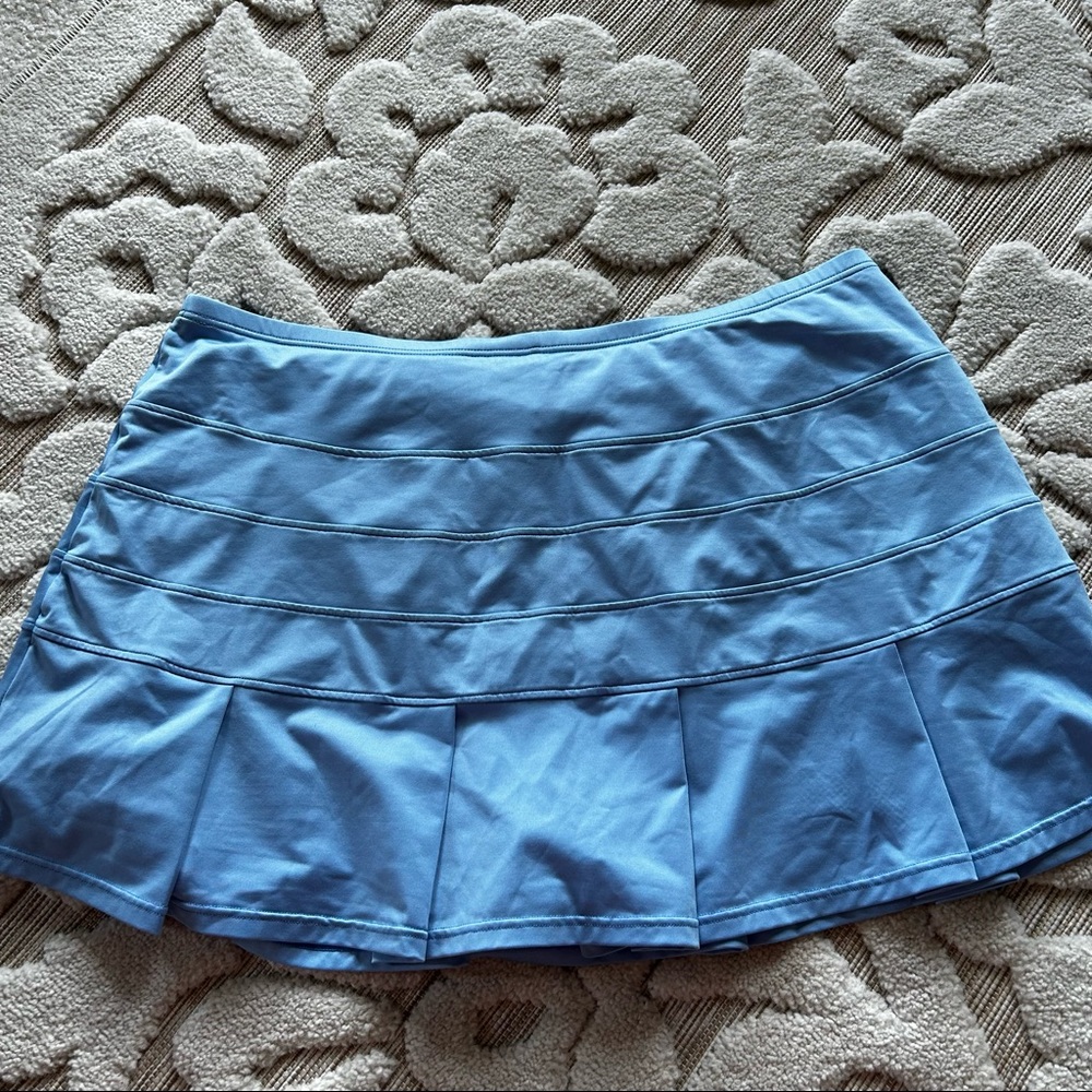 Pure lime athletic skort